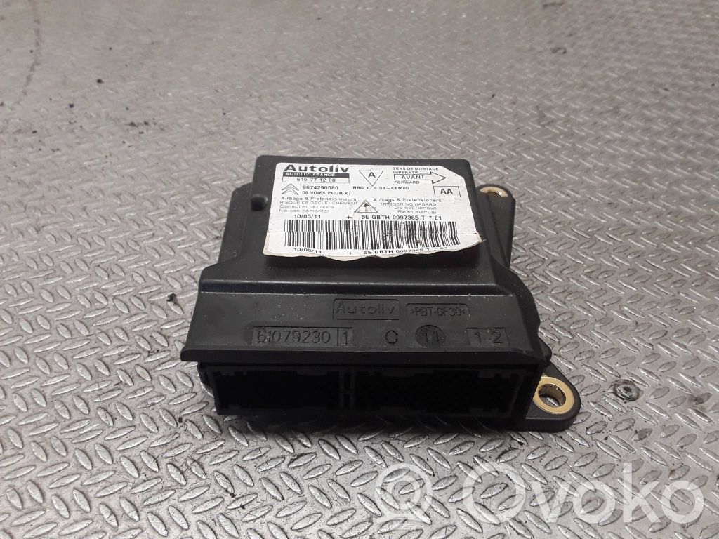 Centralina/modulo airbag   9674290580