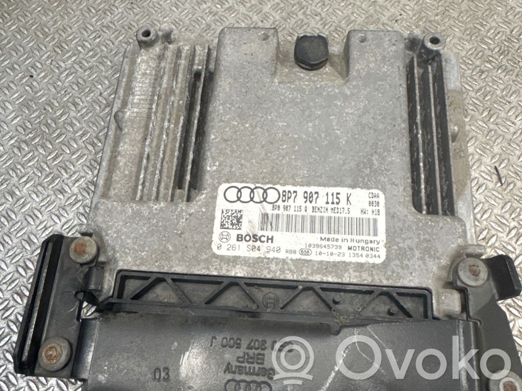 Audi A3 S3 8P Unidad de control/módulo del motor 