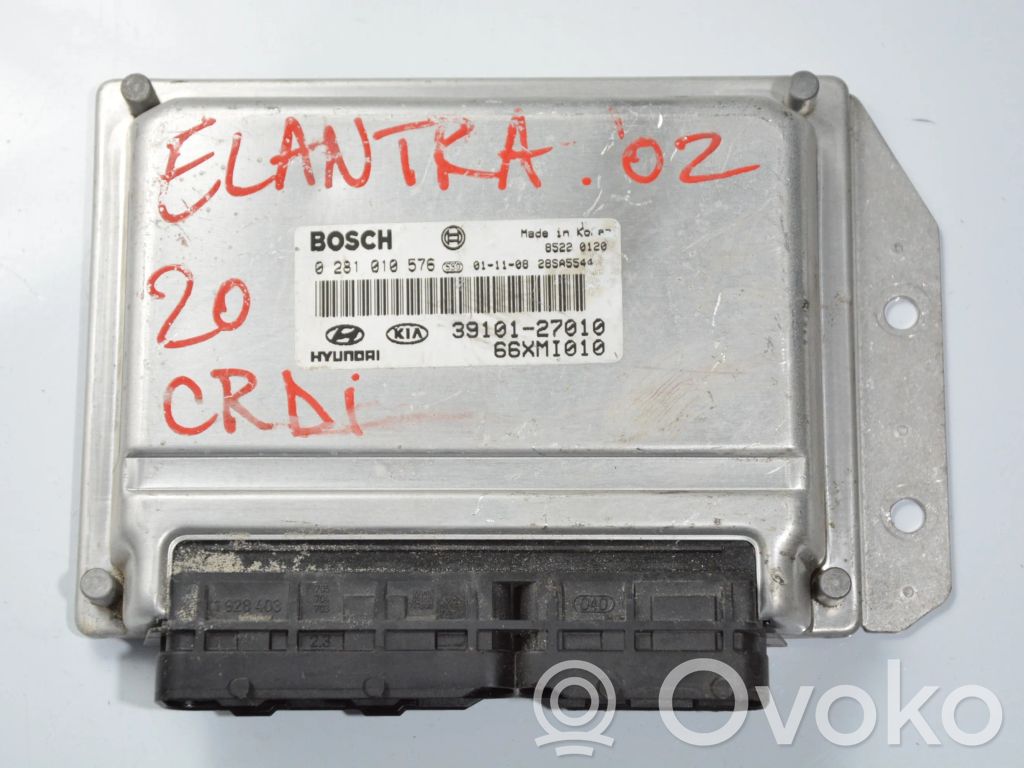 Engine control unit/module ECU   0281010576,3910127010,3910127010