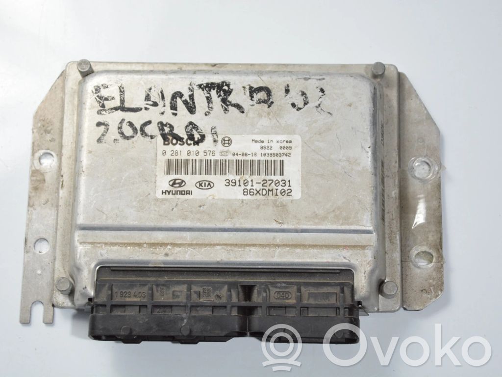 Hyundai Elantra Engine control unit/module ECU 