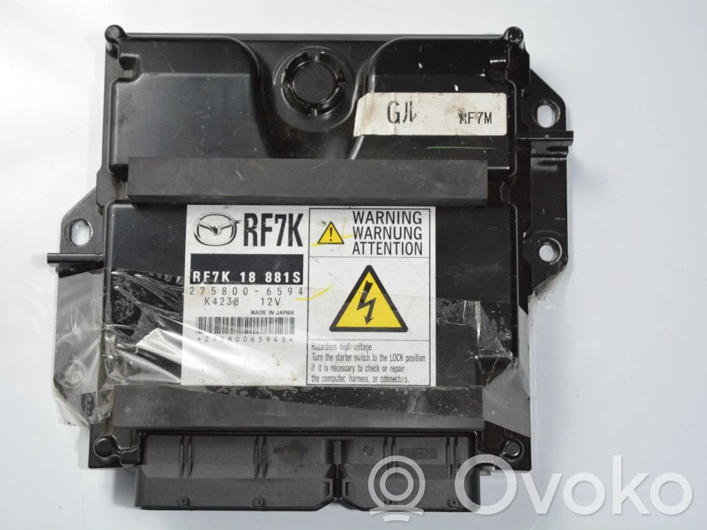 Engine control unit/module ECU   RF7K18881S,2758006594