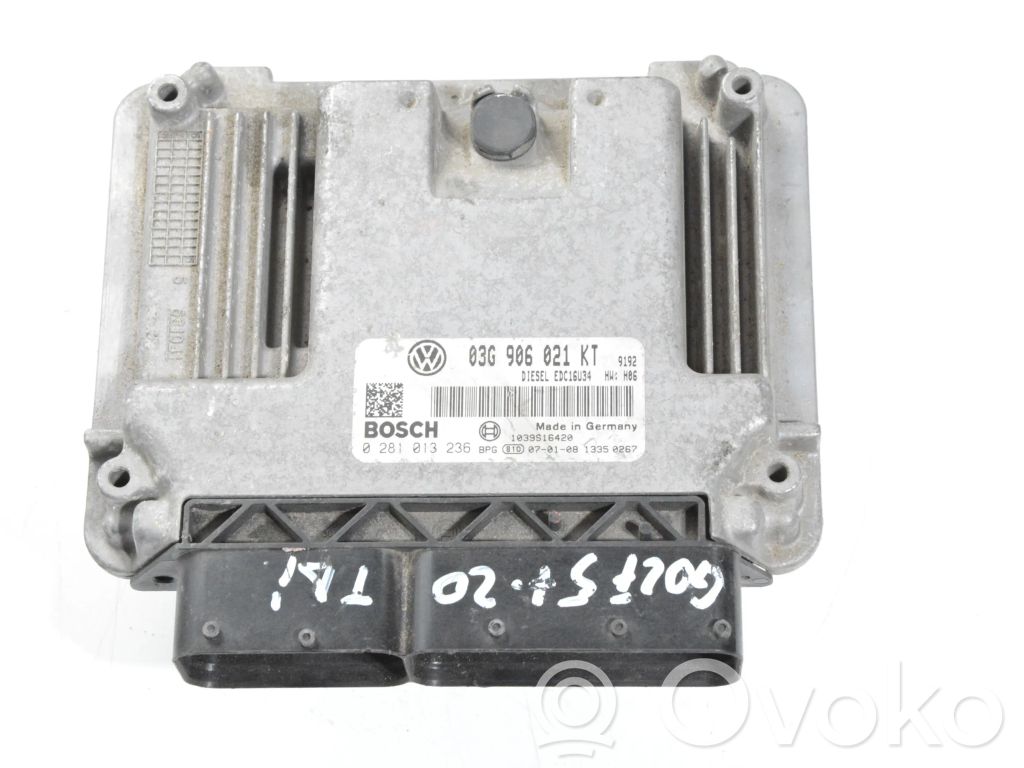 Volkswagen Golf Plus Engine control unit/module ECU 