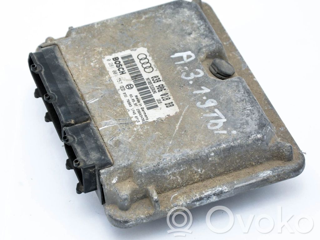 Engine control unit/module ECU   038906018BB,0281001757
