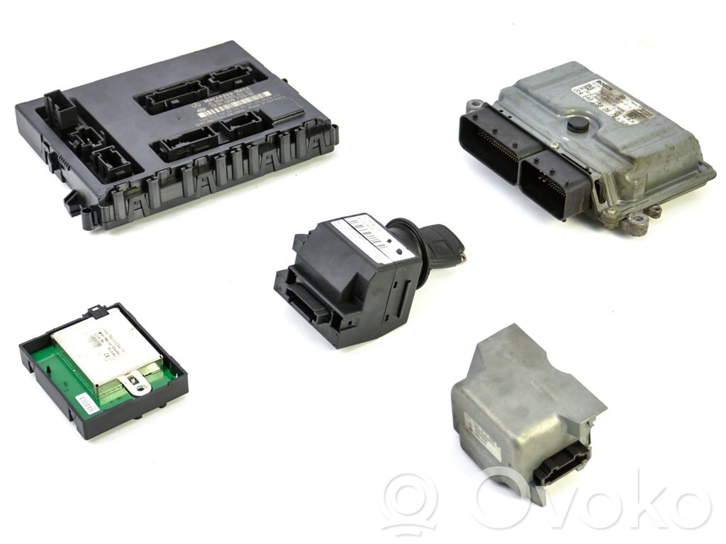 Mercedes-Benz A W169 Engine ECU kit and lock set 