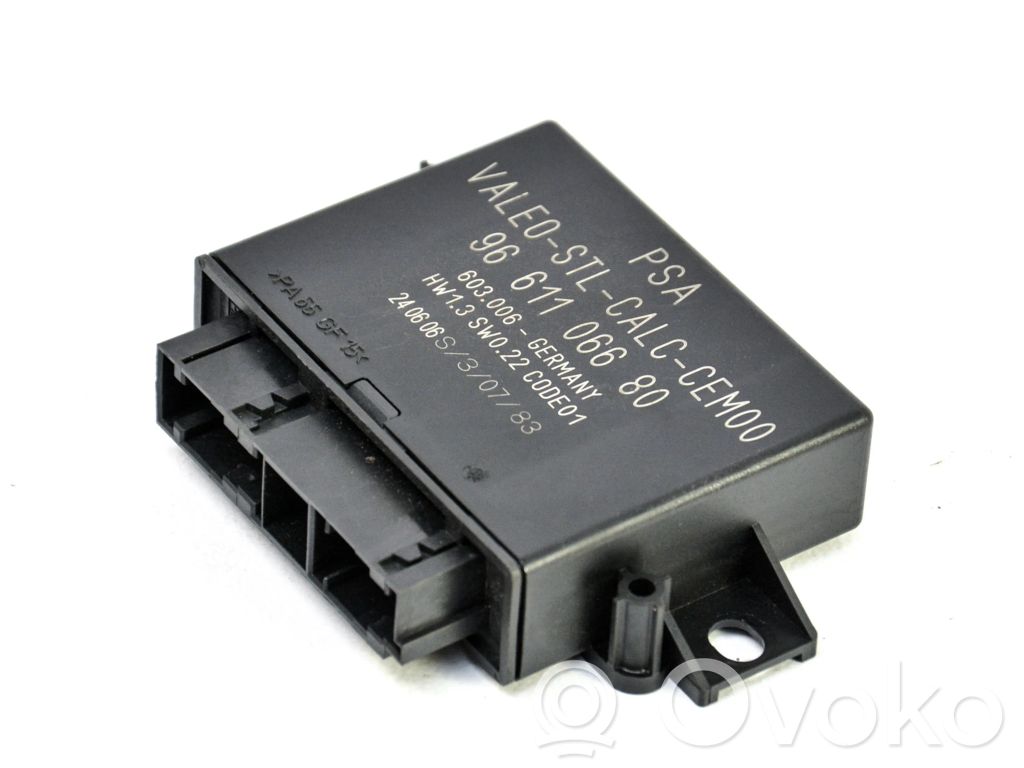 Parking PDC control unit/module   9661106680
