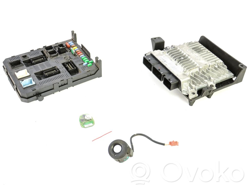 Engine ECU kit and lock set   9655534080,HW9655534080,21677791F,5WS40259DT,9648445180,9658158780,SW9660781380