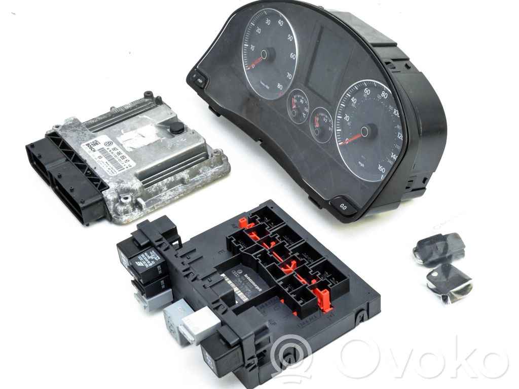 Volkswagen Eos Engine ECU kit and lock set 