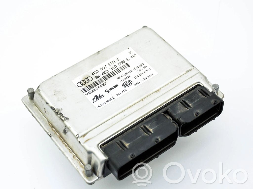 Module de commande suspension pneumatique arrière   4E0907553E