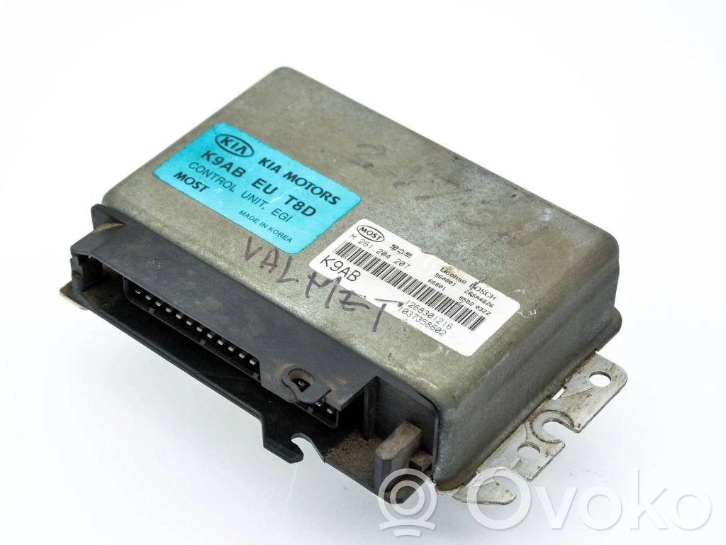 Engine control unit/module ECU   K9ABEUT8D,M261204207,K9AB,1037358602,1268301216