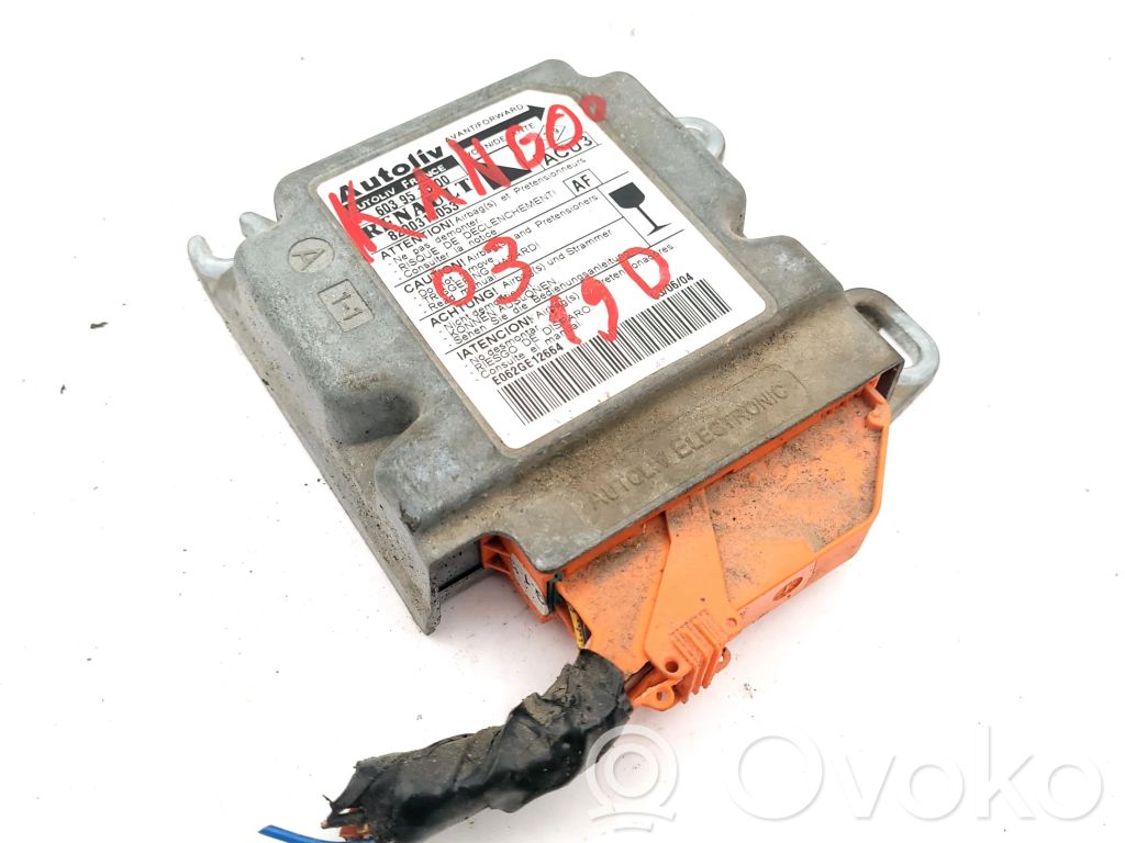 Renault Kangoo II Airbag control unit/module 
