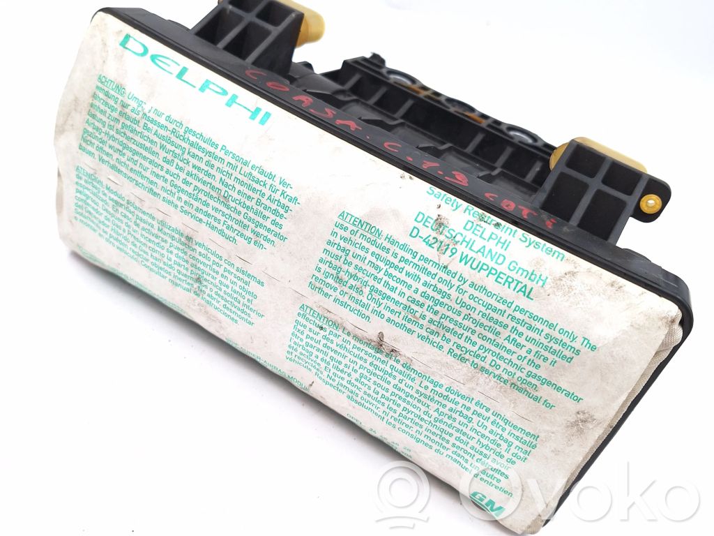 Opel Corsa C Airbag del pasajero 