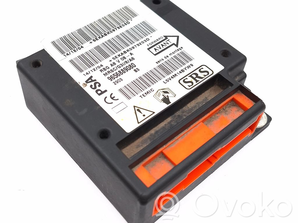 Airbag control unit/module   9656889080,MRSCG318A8,RBGA8V08A,5EKABK0973203D,L5V4M14BYW9,MRSCG318A8