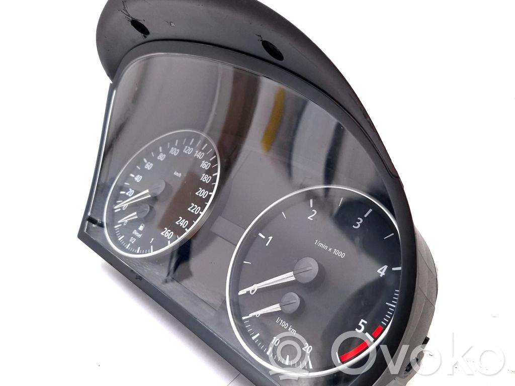 BMW 3 E90 E91 Speedometer (instrument cluster) 