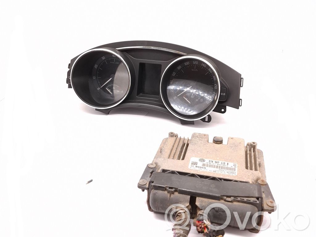 Skoda Superb B6 (3T) Kit cu ECU motor și set închidere uși 
