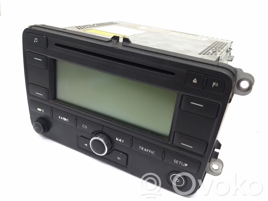 Volkswagen PASSAT B6 Panel / Radioodtwarzacz CD/DVD/GPS 