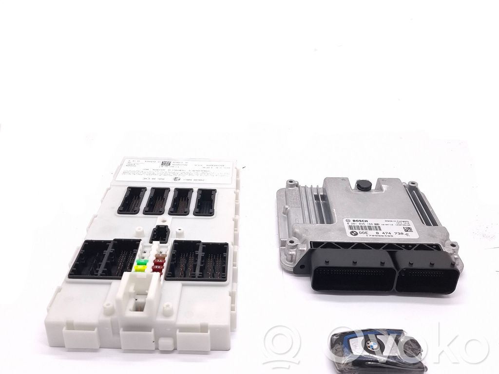 BMW 3 F30 F35 F31 Engine ECU kit and lock set 