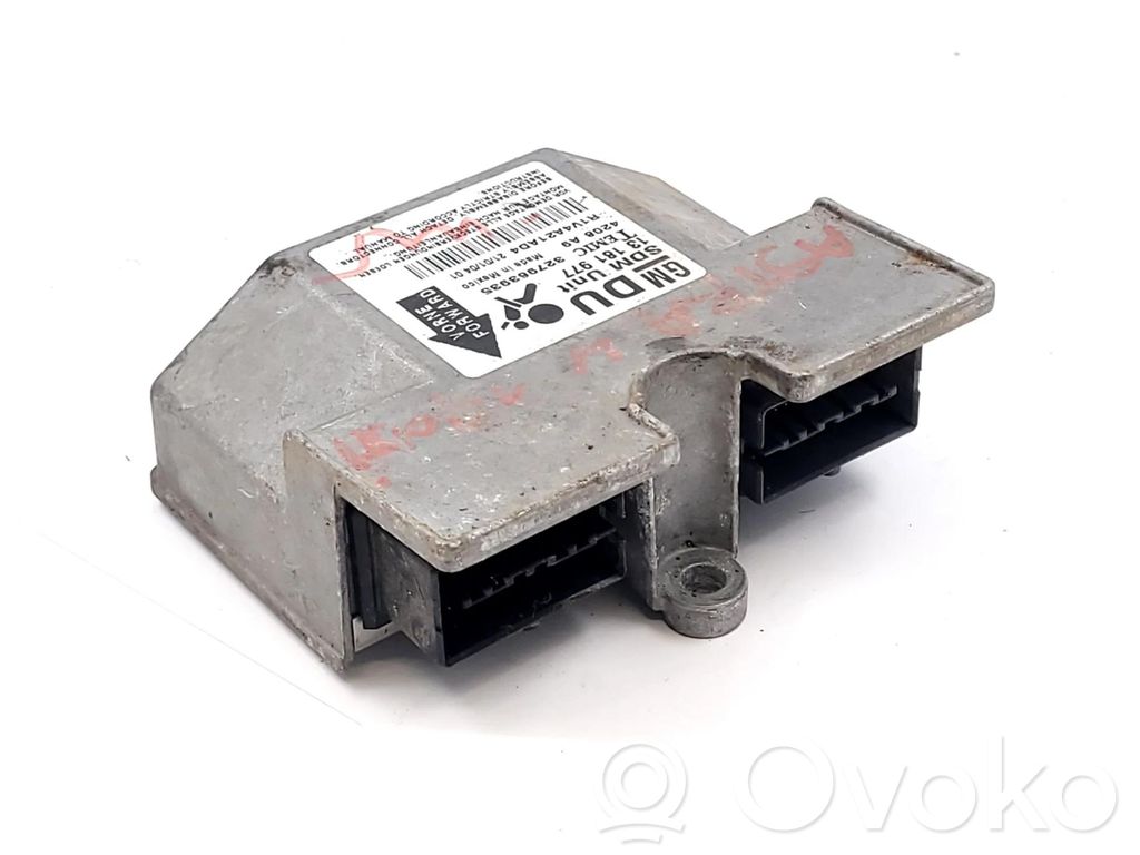 Opel Astra H Airbag control unit/module 