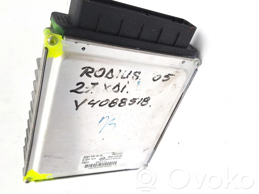 Engine control unit/module ECU   A6655404032,28014127,R0411C013D,E13021674,FBCF343270094