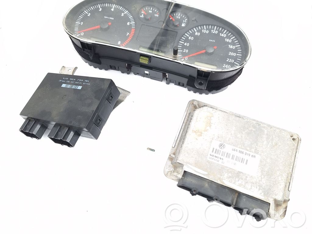 Seat Toledo II (1M) Engine ECU kit and lock set 