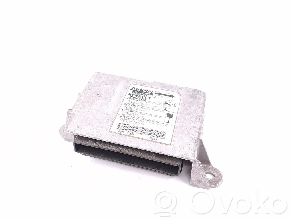 Sterownik / Moduł Airbag   8200337245,603988800,985991002D,21610120,D273JM70663