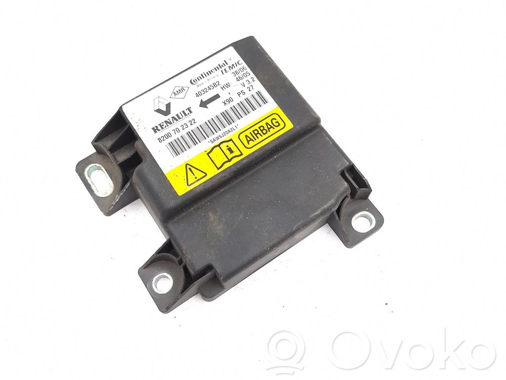 Dacia Logan I Airbag control unit/module 