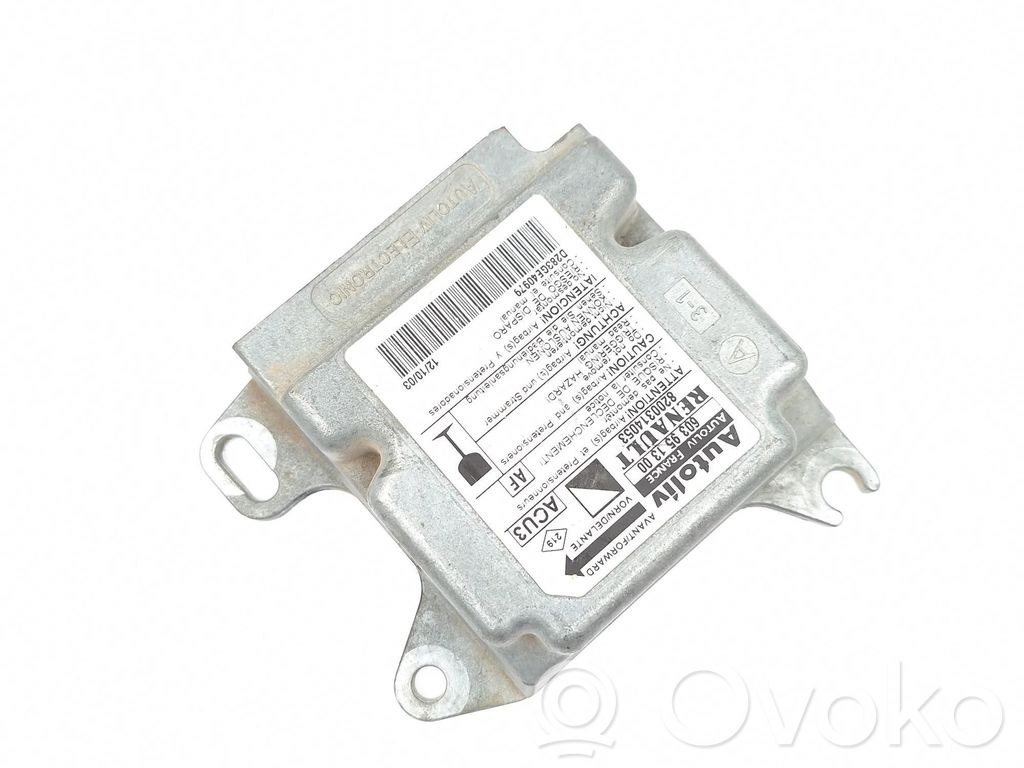Renault Kangoo I Airbag control unit/module 