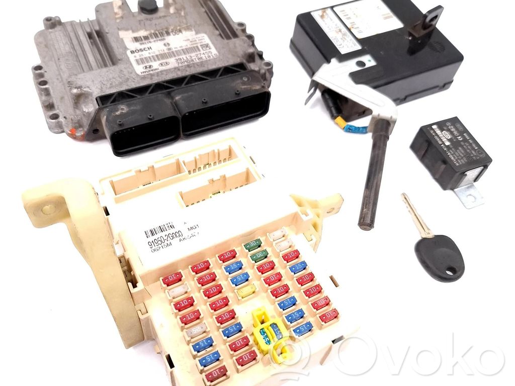 KIA Magentis Komputer / Sterownik ECU i komplet kluczy 