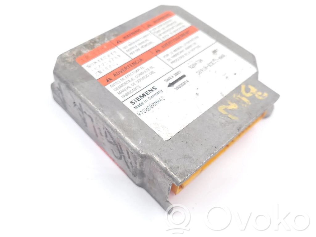 Opel Agila A Sterownik / Moduł Airbag 
