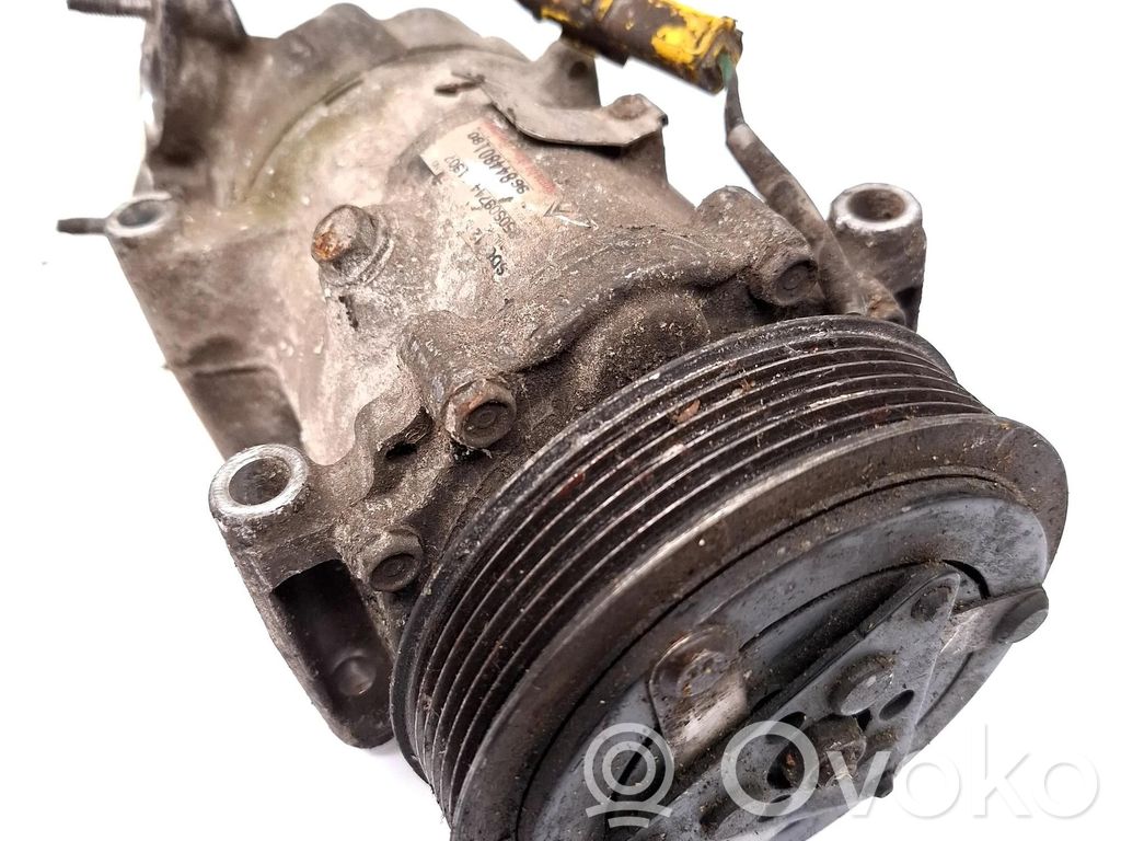 Peugeot 206 Ilmastointilaitteen kompressorin pumppu (A/C) 