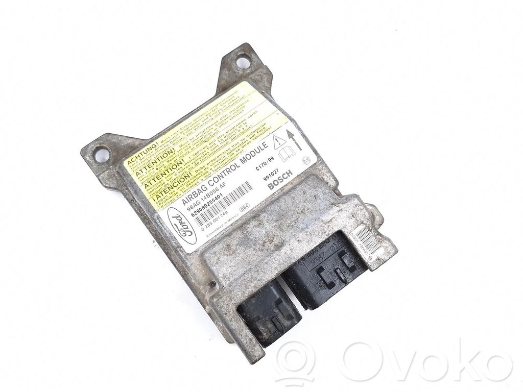 Unidad de control/módulo del Airbag   98AG14B056AF,629080255401,0285001248,C17099,H964357