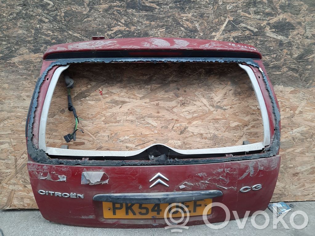 Citroen C3 Tailgate/trunk/boot lid 