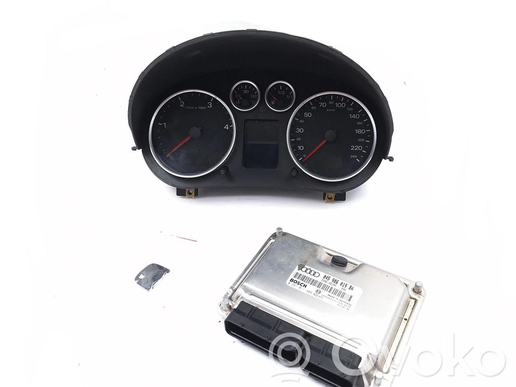 Audi A2 Engine ECU kit and lock set 