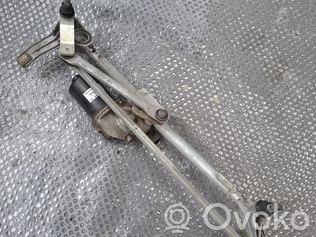 BMW 3 E90 E91 Tringlerie et moteur d'essuie-glace avant 