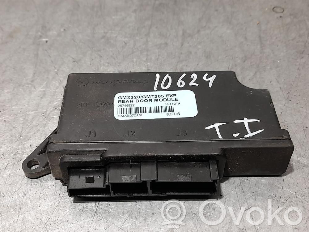 Other control units/modules   25745822