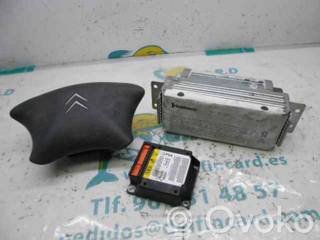 Juego de airbag con panel