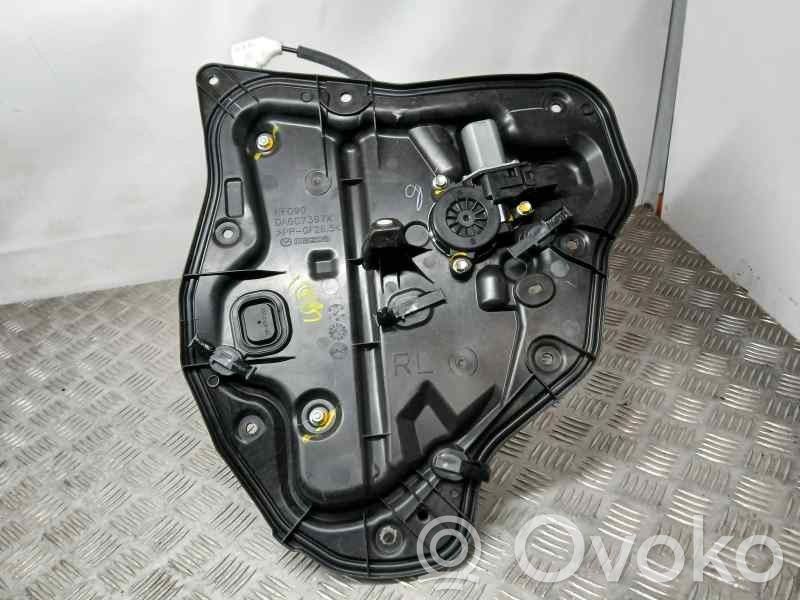 Mazda 2 Regulador manual de la ventanilla trasera 