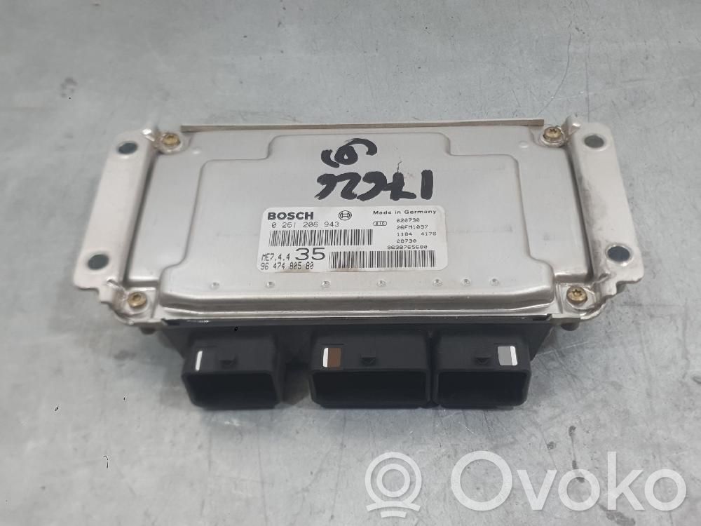 Unidad de control/módulo del motor   9647480580,BOSCH
