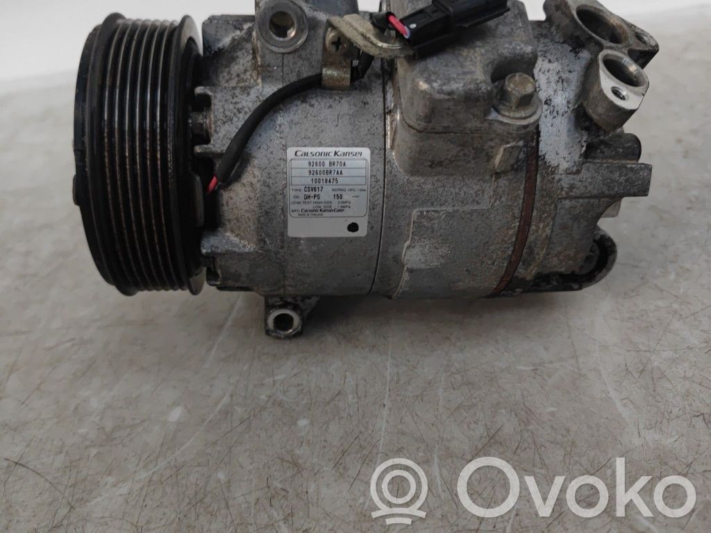 Nissan Qashqai Kompresor / Sprężarka klimatyzacji A/C 