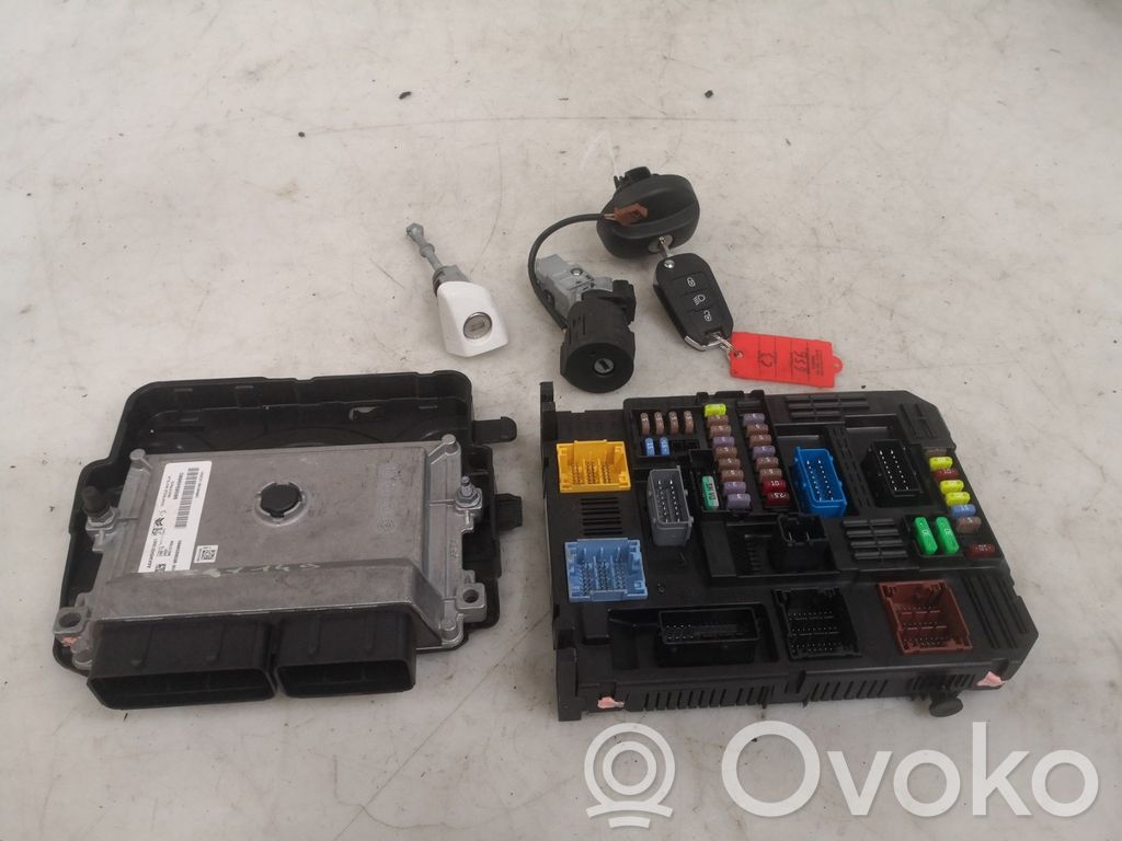 Citroen C3 Engine ECU kit and lock set 