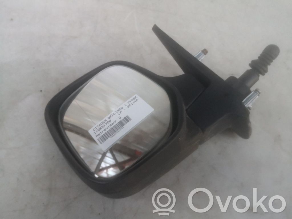 Citroen Berlingo Manualne lusterko boczne drzwi przednich 
