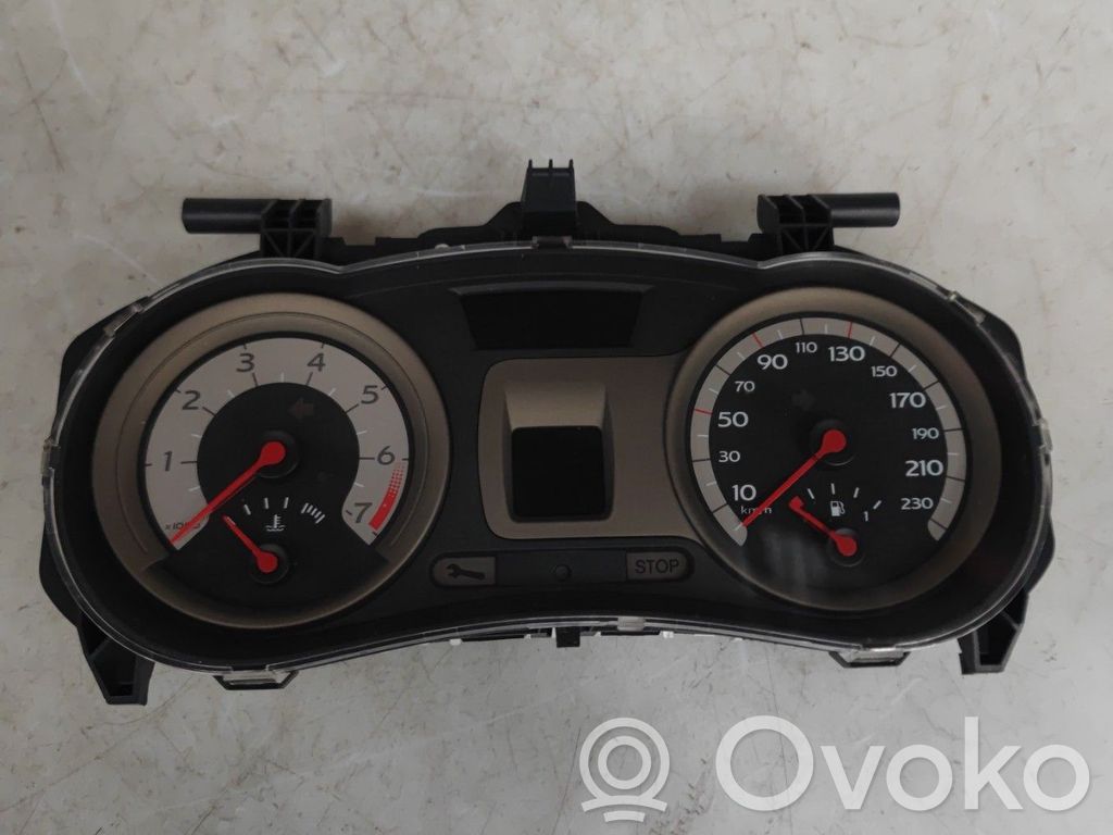 Renault Clio III Velocímetro (tablero de instrumentos) 