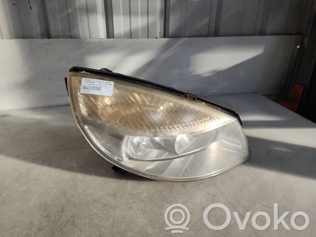 Renault Scenic II -  Grand scenic II Lampa przednia 