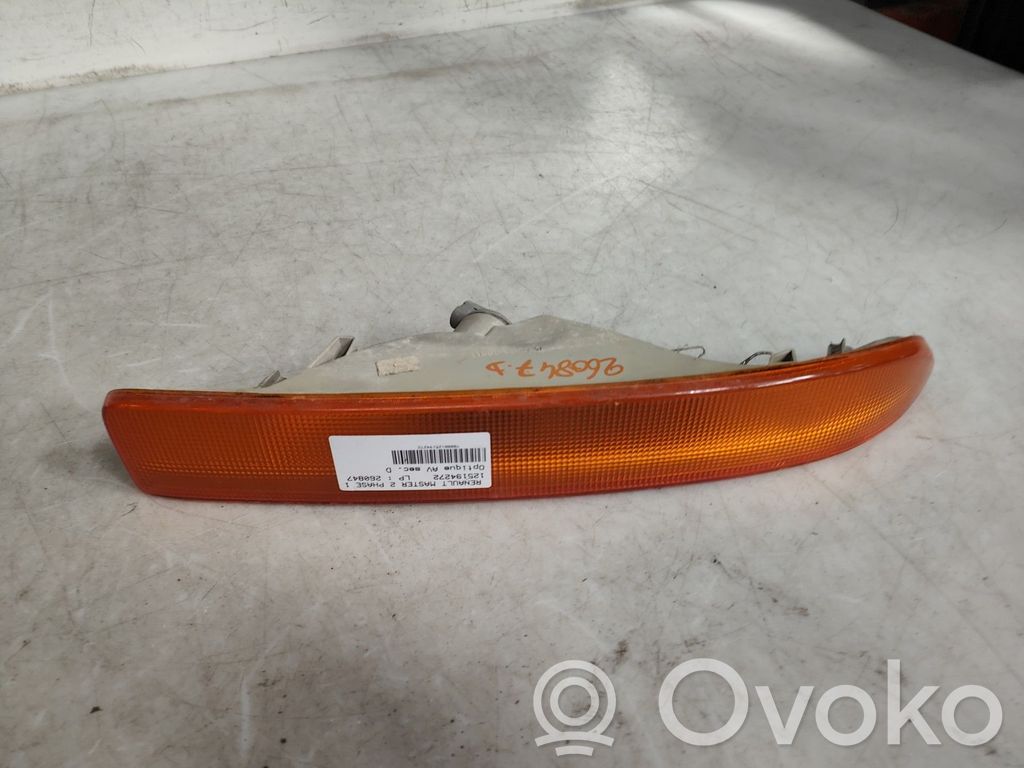 Renault Master II Front fender indicator light 