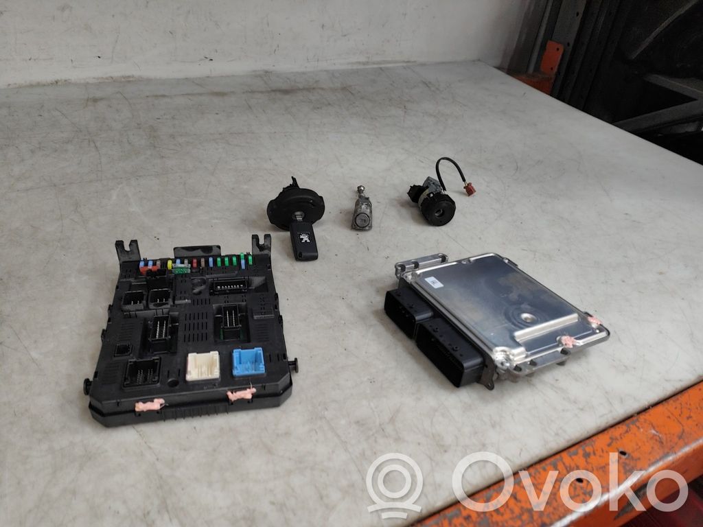 Peugeot Partner Engine ECU kit and lock set 