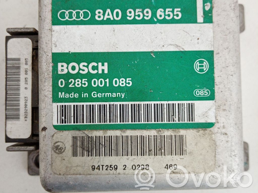 Airbag control unit/module   8A0959655,0285001085
