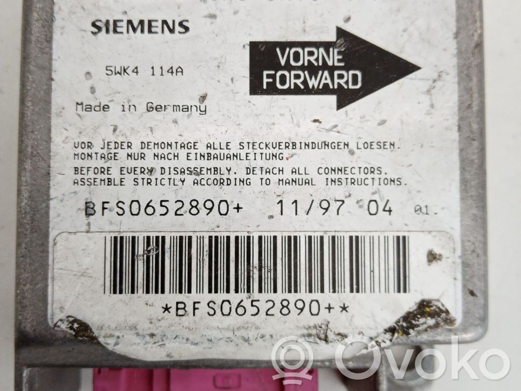 Opel Corsa B Airbag control unit/module 