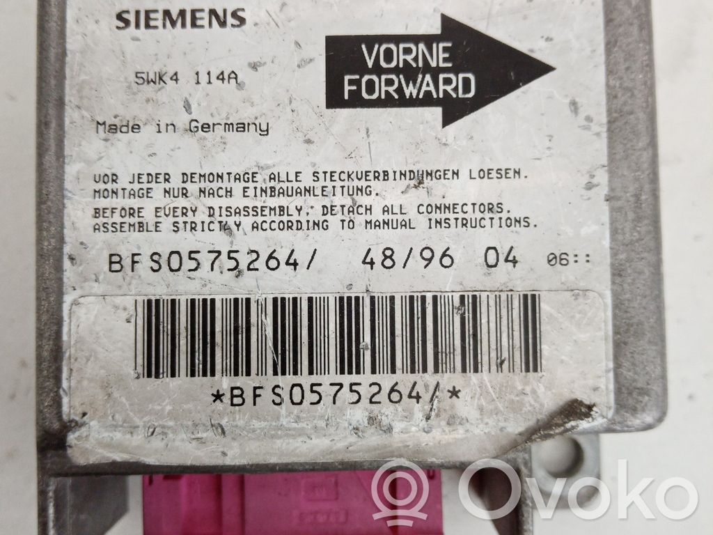 Opel Corsa B Airbag control unit/module 