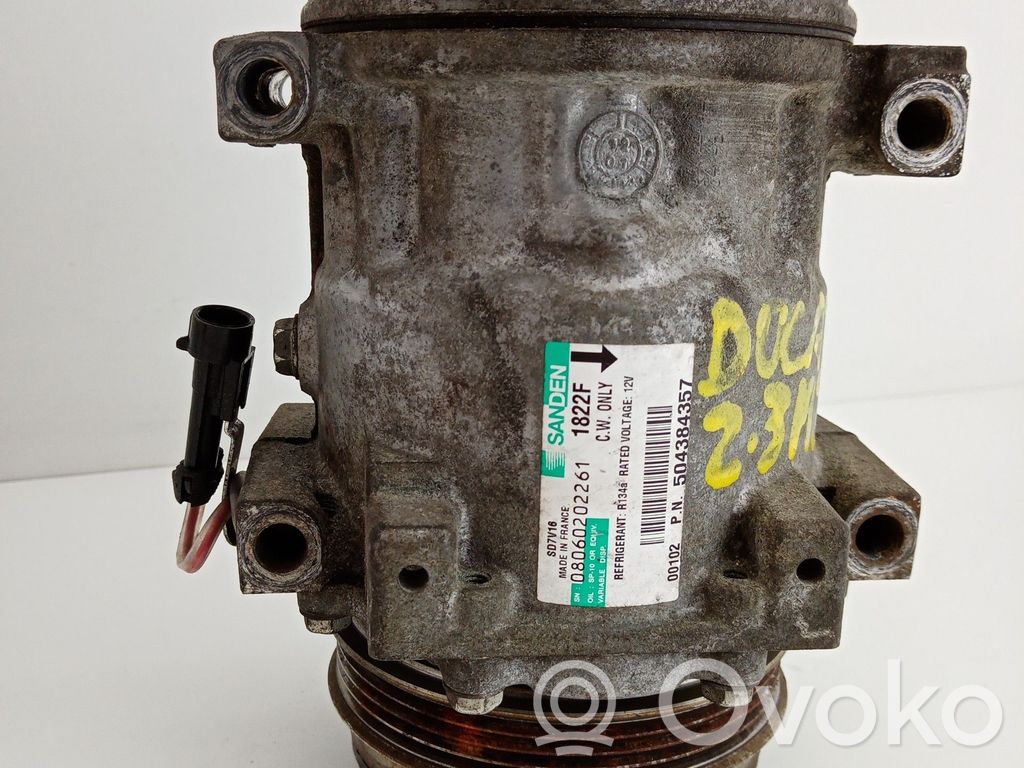 Fiat Ducato Compresor (pompă) aer condiționat (A/C) 