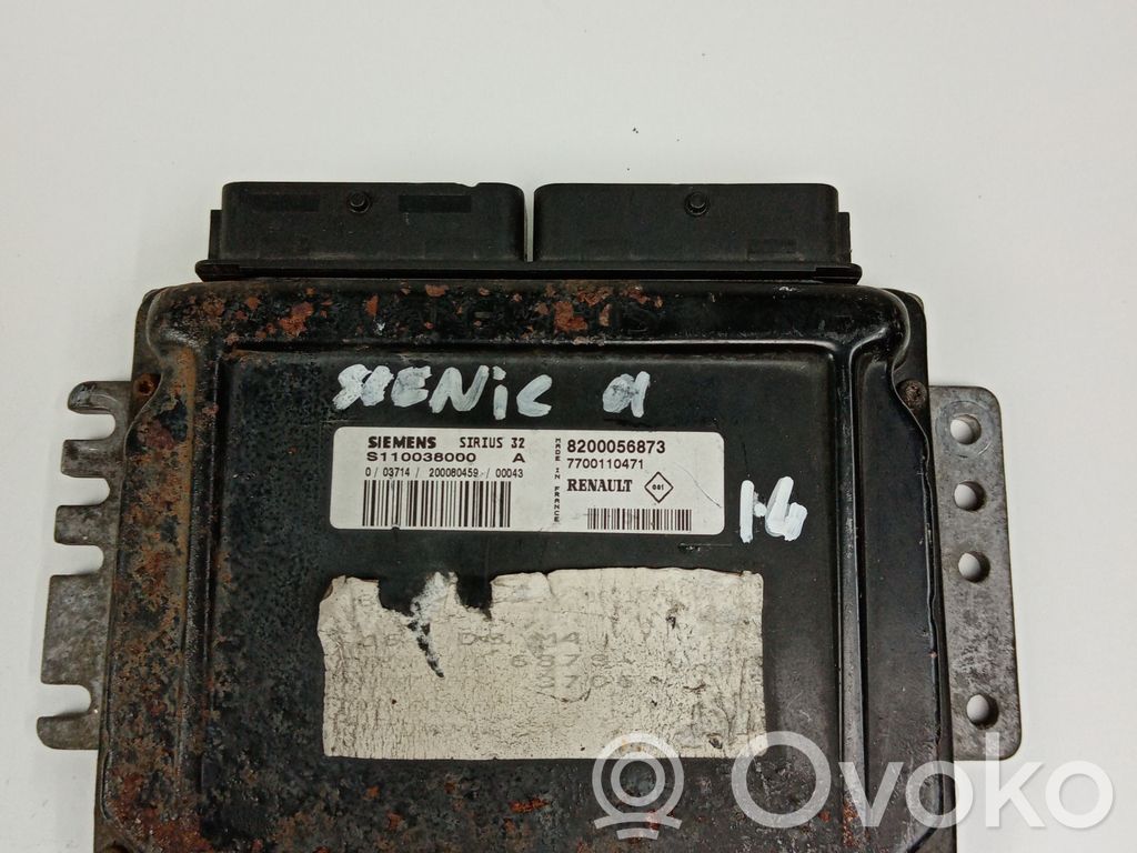 Engine control unit/module   8200056873,7700110471SIRIUS32,S110038000SIEMENS