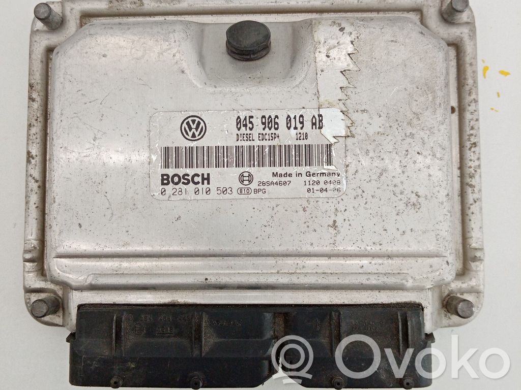 Volkswagen Polo III 6N 6N2 6NF Unidad de control/módulo del motor 